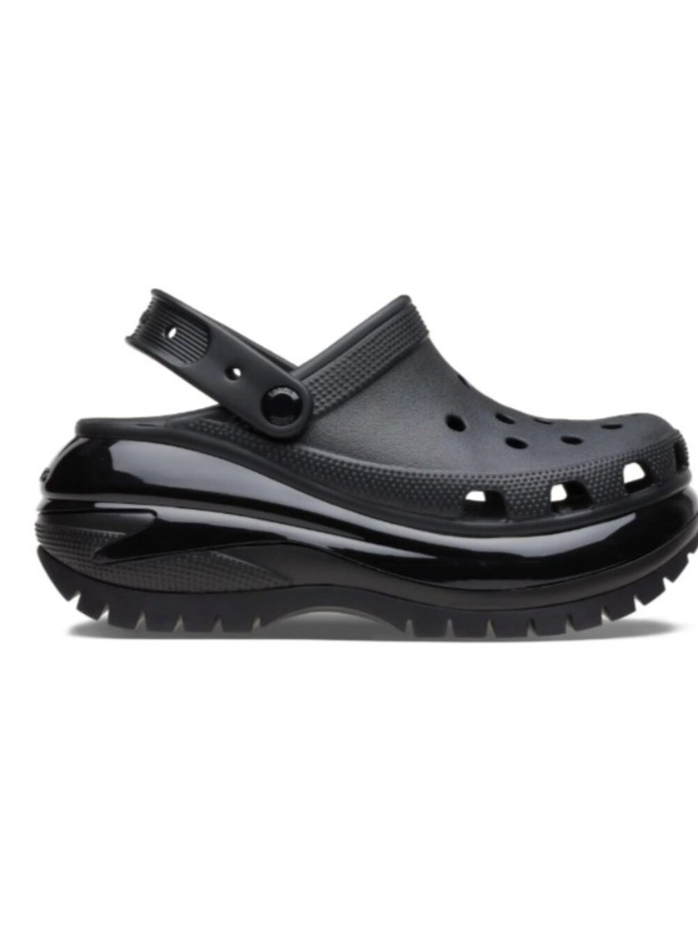 Crocs Womens Unisex MEGA CRUSH Clogs Black M6 / W8 / MM250 - Picture 9 of 11